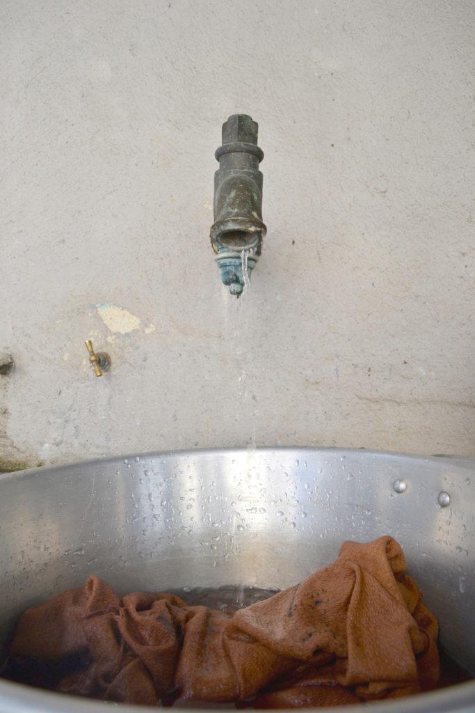précautions pour laver son tissu 'teinture végétale'