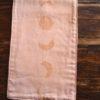 pochette de rangement, motif lune, teinture végétale de Provence, coton recyclé
