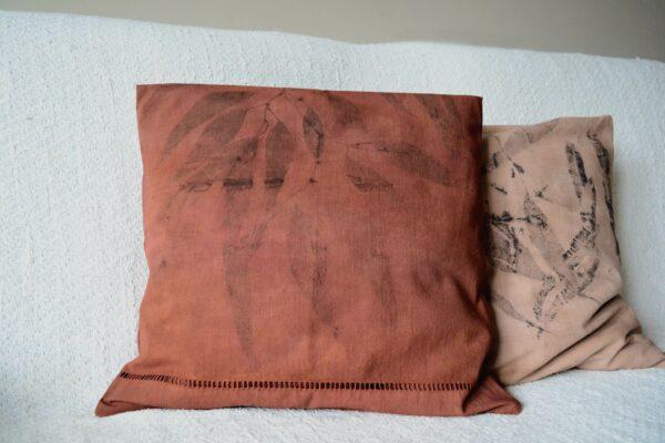 Houssin de coussin teinture naturelle