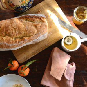 serviette de table couleur ocre rose
